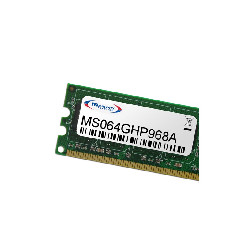 Image of Memory Solution MS064GHP968A memoria 64 GB 1 x 64 GB (A9781930)