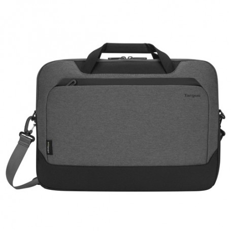 Targus CypressEco borsa per notebook 39,6 cm (15.6") Valigetta ventiquattrore Nero, Grigio (TBT92602GL)