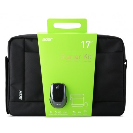 Acer NP.ACC11.01Y borsa per notebook 43,9 cm (17.3") Valigetta ventiquattrore Nero (NP.ACC11.01Y)