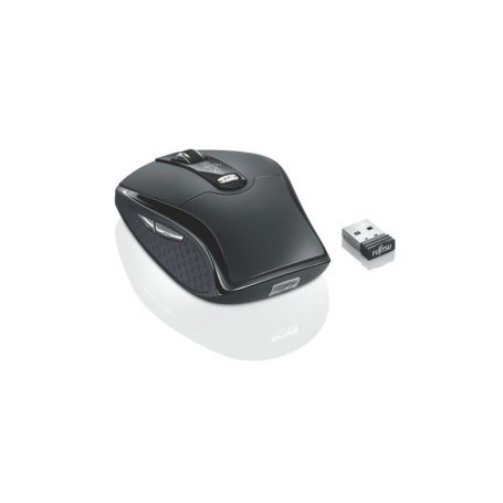 Fujitsu WI660 mouse Ambidestro RF Wireless Track-on-glass (TOG) 2000 DPI (S26381-K471-L100)