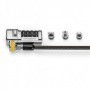 Kensington ClickSafe Universal Combination Laptop Lock cavo di sicurezza Nero, Metallico 1,8 m (K68105EU)