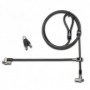 Kensington Twin MicroSaver 2.0 cavo di sicurezza Carbonio, Argento (K65099L)