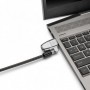 Kensington ClickSafe 2.0 Keyed Laptop Lock for Nano Security Slot cavo di sicurezza Nero 1,8 m (K68101EU)