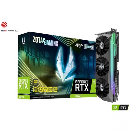 ZOTAC GAMING GeForce RTX 3070Ti AMP Holo 8GB GDDR6 (LHR) ZT-A30710F-10P (ZT-A30710F-10P_PROMO)