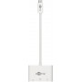 Goobay 62104 hub di interfaccia USB 3.2 Gen 1 (3.1 Gen 1) Type-C 5000 Mbit/s Bianco (62104)