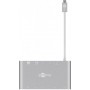 Goobay 62113 hub di interfaccia USB 3.2 Gen 1 (3.1 Gen 1) Type-C 5000 Mbit/s Argento (62113)