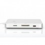 Digitus DA-70863 replicatore di porte e docking station per notebook Cablato USB 3.2 Gen 2 (3.1 Gen 2) Type-C Argento (DA-70863)