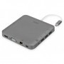 Digitus DA-70876 replicatore di porte e docking station per notebook Cablato USB 3.2 Gen 1 (3.1 Gen 1) Type-C Grigio (DA-70876)