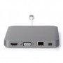 Digitus DA-70876 replicatore di porte e docking station per notebook Cablato USB 3.2 Gen 1 (3.1 Gen 1) Type-C Grigio (DA-70876)