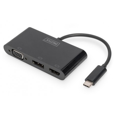 Digitus DA-70859 hub di interfaccia USB 3.2 Gen 1 (3.1 Gen 1) Type-C (DA-70859)