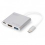 Digitus DA-70838-1 adattatore grafico USB 4096 x 3072 Pixel Grigio, Bianco (DA-70838-1)