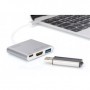 Digitus DA-70838-1 adattatore grafico USB 4096 x 3072 Pixel Grigio, Bianco (DA-70838-1)