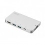 Digitus DA-70867 hub di interfaccia USB 3.2 Gen 1 (3.1 Gen 1) Type-C Argento (DA-70867)