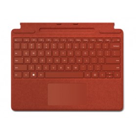Microsoft Surface Pro Signature Keyboard Rosso Microsoft Cover port QWERTY Italiano (8XB-00030)