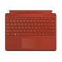 Microsoft Surface Pro Signature Keyboard Rosso Microsoft Cover port QWERTY Italiano (8XB-00030)
