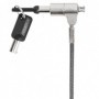Targus ASP85GL cavo di sicurezza Argento 2 m (ASP85GL)