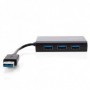 Targus ACH122EUZ hub di interfaccia USB 3.2 Gen 1 (3.1 Gen 1) Type-A Nero (ACH122EUZ)