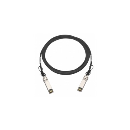 QNAP CAB-DAC30M-SFP28-DEC01 cavo a fibre ottiche 3 m DAC Nero (CABDAC30MSFP28DEC01)