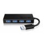 ICY BOX IB-AC6104-B 5000 Mbit/s Nero (70408)