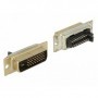 DeLOCK 65883 cavo di collegamento DVI 24+1 Argento (65883)