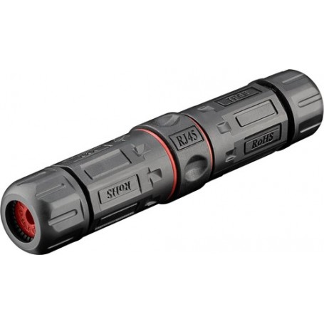 Goobay 79566 cavo di collegamento 2x RJ45 Nero (79566)