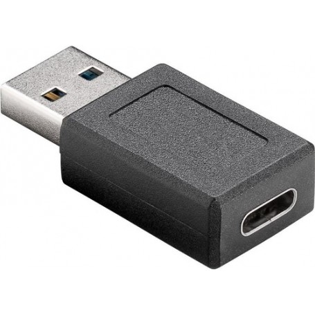 Goobay USB-C - USB 3.0 A, F/M USB C Nero (45400)