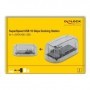 DeLOCK 64089 contenitore di unità di archiviazione Box esterno HDD/SSD Trasparente 2.5/3.5" (64089)