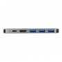 DeLOCK 87753 replicatore di porte e docking station per notebook Grigio (87753)
