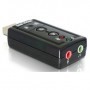 DeLOCK 61645 adattatore per inversione del genere dei cavi USB 2.0 2x 3,5 Nero (61645)