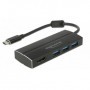 DeLOCK 63931 hub di interfaccia USB 3.2 Gen 1 (3.1 Gen 1) Type-C 5000 Mbit/s Nero (63931)