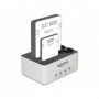 DeLOCK 63991 docking station per unità di archiviazione USB 3.2 Gen 1 (3.1 Gen 1) Type-B Nero, Grigio (63991)