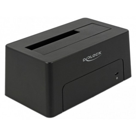 DeLOCK 63958 docking station per unità di archiviazione USB 3.2 Gen 2 (3.1 Gen 2) Type-C Nero (63958)