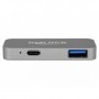 DeLOCK mini Dockingstation für macbook mit 5K Cablato Thunderbolt 3 Grigio (87739)