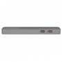 DeLOCK 87740 replicatore di porte e docking station per notebook Cablato Thunderbolt 3 Grigio (87740)
