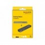 DeLOCK 87740 replicatore di porte e docking station per notebook Cablato Thunderbolt 3 Grigio (87740)