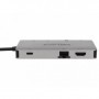 DeLOCK 87735 replicatore di porte e docking station per notebook Cablato USB 3.2 Gen 1 (3.1 Gen 1) Type-C Grigio (87735)