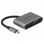 DeLOCK 64074 hub di interfaccia USB 3.2 Gen 1 (3.1 Gen 1) Type-C Grigio (64074)