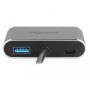 DeLOCK 64074 hub di interfaccia USB 3.2 Gen 1 (3.1 Gen 1) Type-C Grigio (64074)