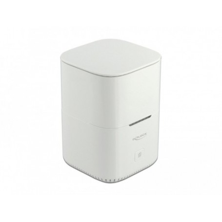 DeLOCK 63331 contenitore di unità di archiviazione Box esterno SSD Bianco M.2 (63331)