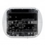 DeLOCK 64090 docking station per unità di archiviazione USB 3.2 Gen 1 (3.1 Gen 1) Type-C Trasparente (64090)