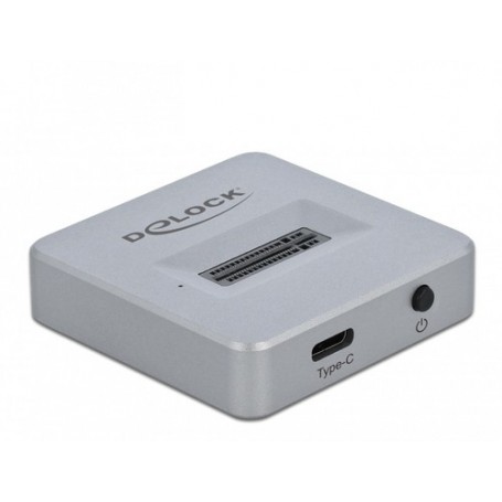 DeLOCK 64000 docking station per unità di archiviazione Argento (64000)