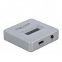 DeLOCK 64000 docking station per unità di archiviazione Argento (64000)
