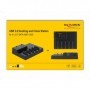 DeLOCK 64098 docking station per unità di archiviazione USB 3.2 Gen 1 (3.1 Gen 1) Type-B Nero (64098)