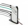DeLOCK 87771 replicatore di porte e docking station per notebook Cablato Nero, Bianco (87771)