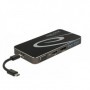 DeLOCK 87773 replicatore di porte e docking station per notebook Cablato USB 3.2 Gen 1 (3.1 Gen 1) Type-C Nero (87773)