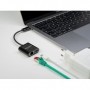 DeLOCK 66644 replicatore di porte e docking station per notebook Cablato USB 3.2 Gen 1 (3.1 Gen 1) Type-C Nero (66644)