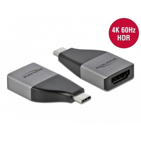 DeLOCK 64119 adattatore grafico USB 3840 x 2160 Pixel Grigio (64119)