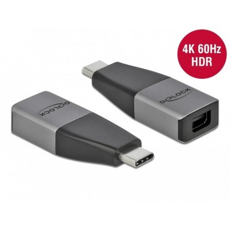 DeLOCK 64121 adattatore grafico USB 4096 x 2160 Pixel Grigio (64121)