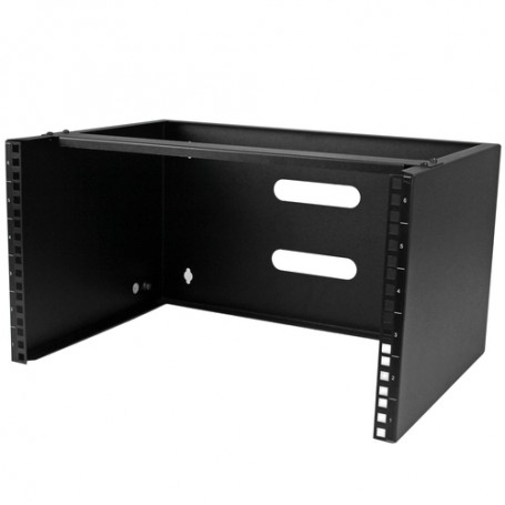 StarTech.com Staffa per montaggio a parete 30 cm 6U per quadri per prese (WALLMOUNT6)