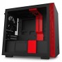 NZXT H210 Mini Tower Nero, Rosso (CA-H210B-BR)